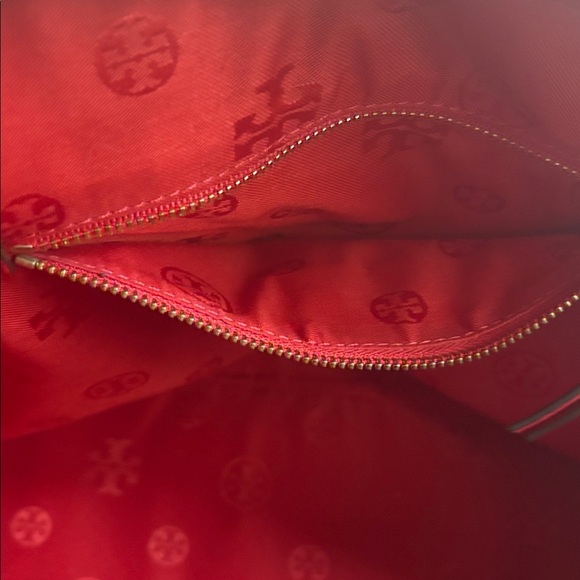 Rare Tory Burch Vibrant Red Satchel - Picture 6 of 7